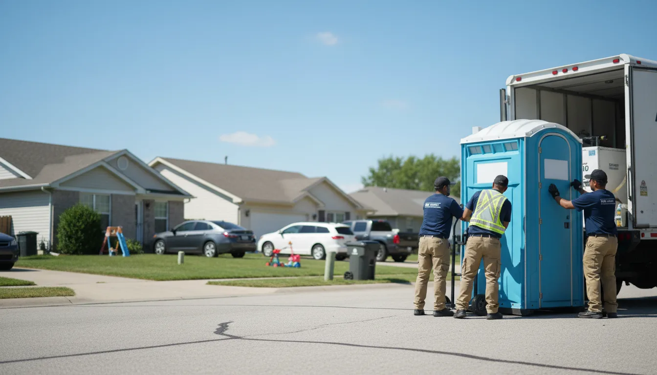 Standard Porta Potty Rentals in Edinburg, IL near me
